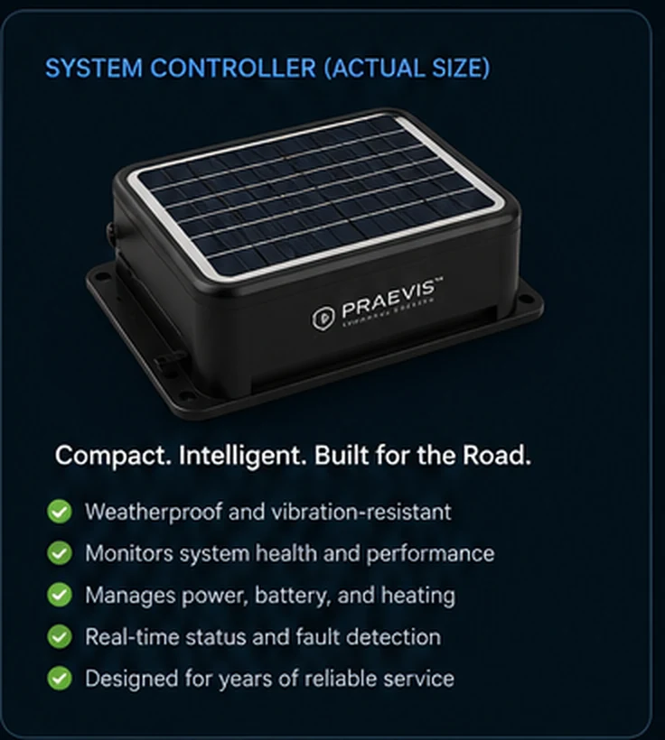 Compact PRAEVIS system controller