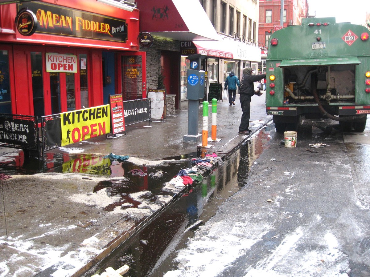 Environmental spill evidence review example